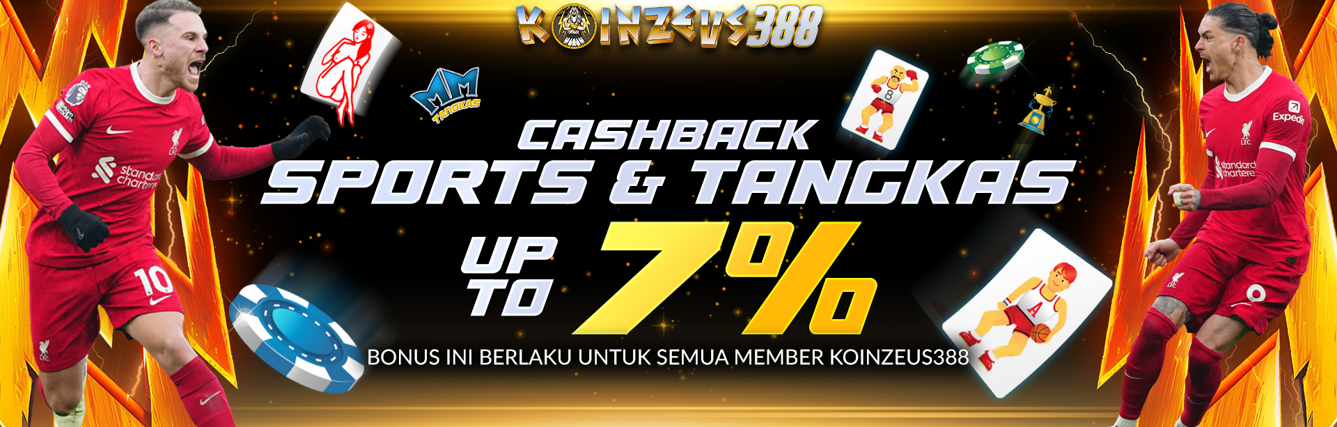 CASHBACK SPORT 7%