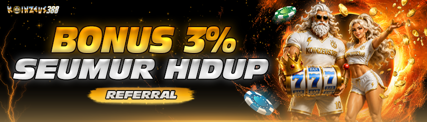 BONUS REFERAL 3%